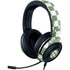 Marijuana Green Checkered Razer Kraken X Skin